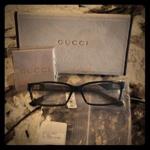 Gucci Black Eyeglasses